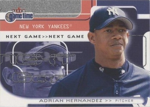 2001 Fleer Game Time - Adrian Hernandez #109