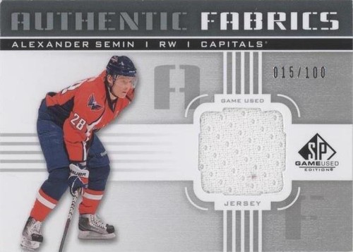 2011-12 SP Game Used Edition - Alexander Semin #AF-AS