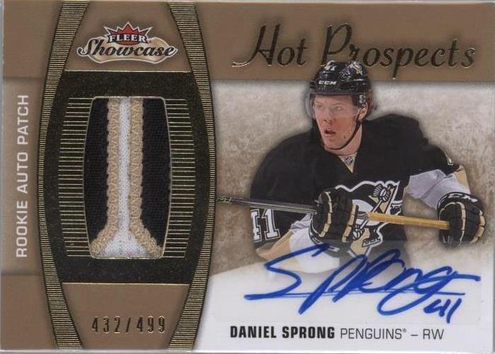2015-16 Upper Deck Fleer Showcase - Daniel Sprong #149