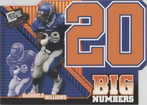 2006 Press Pass DeAngelo Williams #BN 9