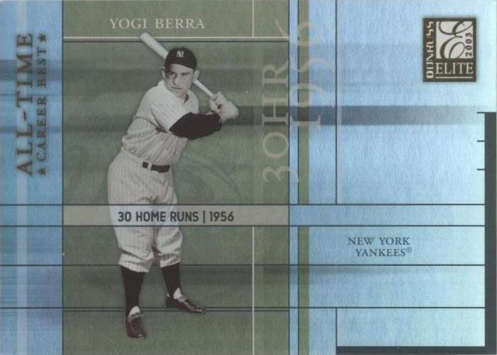 Donruss Elite 2003 - Yogi Berra #AT-9