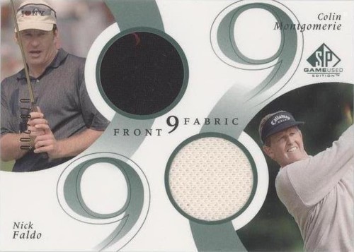 2002 SP Game Used Edition - Colin Montgomerie Nick Faldo #F9D-FM
