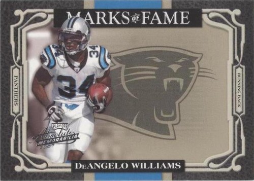 2007 Playoff Absolute Memorabilia DeAngelo Williams #MOF-6