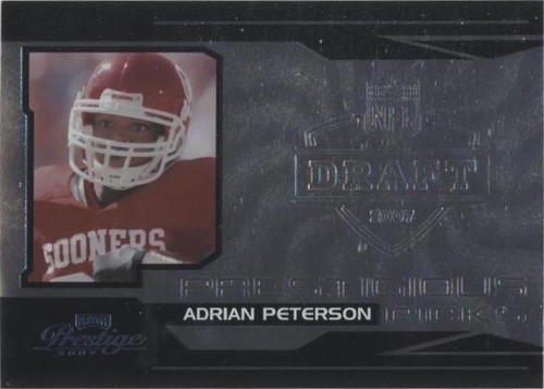 2007 Playoff Prestige Adrian Peterson #PK-6