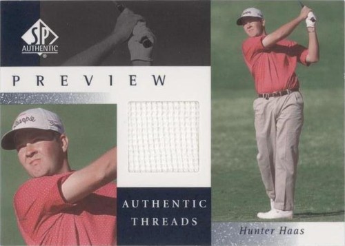 2001 SP Authentic Preview - Hunter Haas #HH-AT