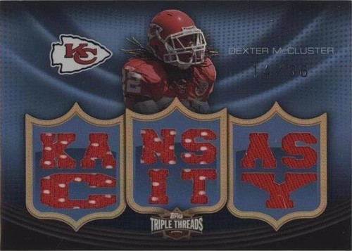 2010 Topps Triple Threads Dexter McCluster #TTR-31