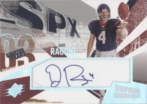 2003 SPx Dave Ragone #SS-DR
