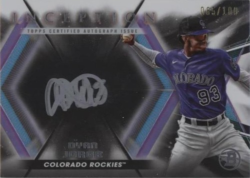 2023 Bowman Inception - Dyan Jorge #ISS-DJ