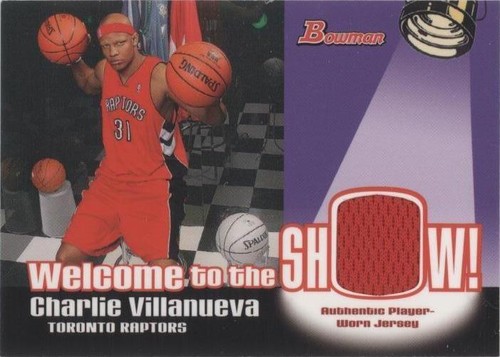 2005-06 Bowman Draft Picks & Prospects - Charlie Villanueva #WSR-CV