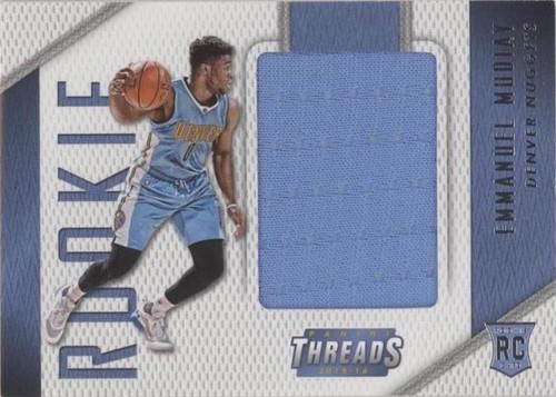 2015-16 Panini Threads - Emmanuel Mudiay #35