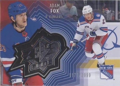 2021-22 Upper Deck Extended Series - Adam Fox #SF-33