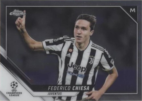 2021-22 Topps Chrome UCL Federico Chiesa #195