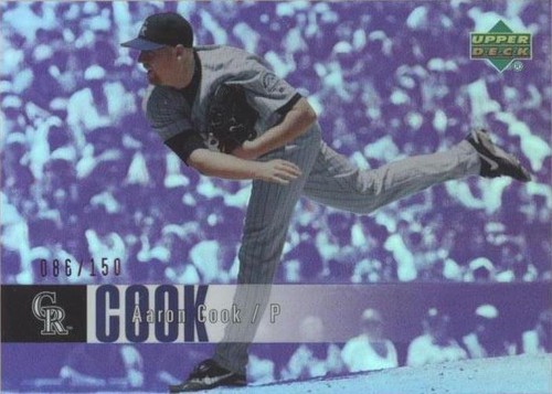2006 Upper Deck Special F/X - Aaron Cook #154