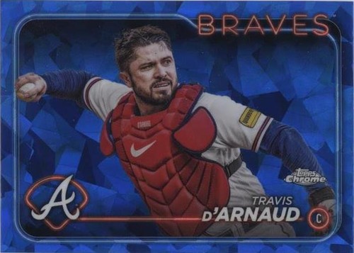 2024 Topps Chrome Sapphire Edition - Travis d'Arnaud #686