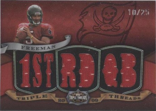 2009 Topps Triple Threads Josh Freeman #TTR-9
