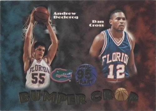 1995 Collect-A-Card Pro Draft - Andrew DeClercq/Dan Cross #BC-99