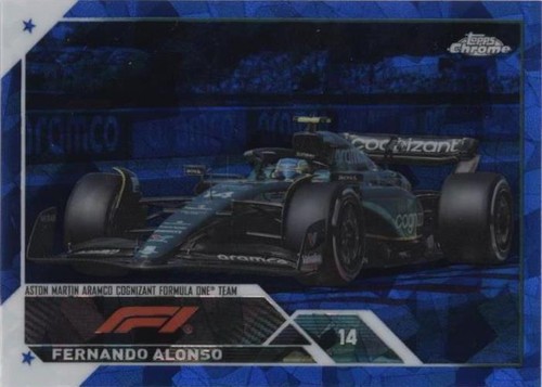 2023 Topps Chrome Sapphire Edition Formula 1 - Fernando Alonso #35