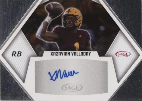 2023 SAGE Low Series Xazavian Valladay #A-XV