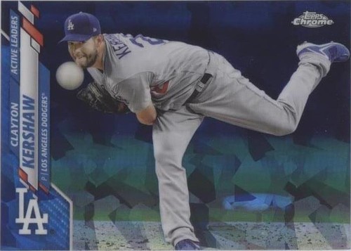 2020 Topps Chrome Update Series Sapphire Edition - Clayton Kershaw #U-140