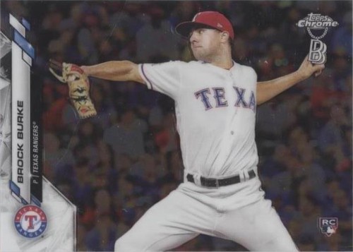 2020 Topps Chrome Ben Baller Edition - Brock Burke #159