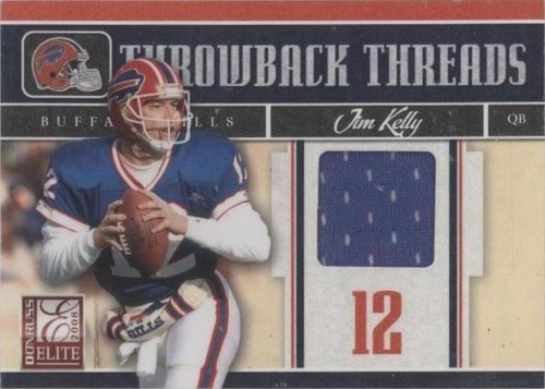2008 Donruss Elite Jim Kelly #TTS-7