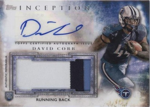 2015 Topps Inception David Cobb #AJP-DC