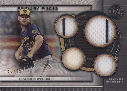 2023 Topps Museum Collection - Brandon Woodruff #SPPQR-BW