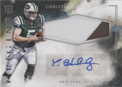 2016 Panini Origins Christian Hackenberg #RJPA-CH
