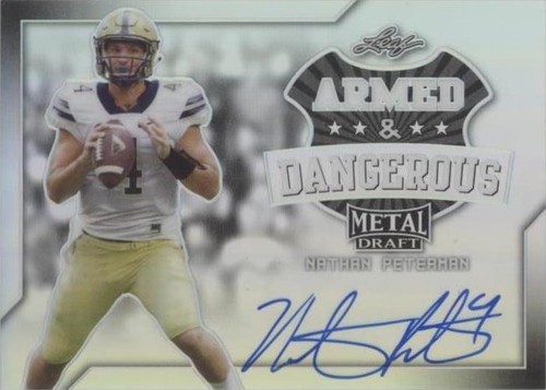2017 Leaf Metal Draft Nathan Peterman #AD-NP1
