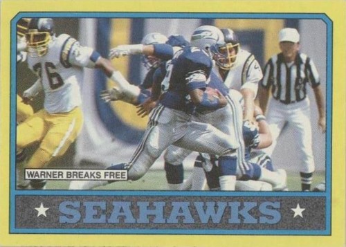 1986 Topps Curt Warner #200