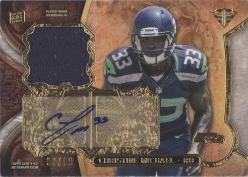 2013 Topps Triple Threads Christine Michael #TTRAR-CM2