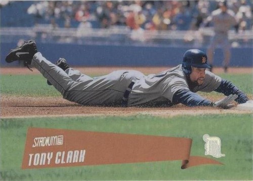1996 #42 Tony Clark Topps Stadium Club Baseball Tigers | eBay