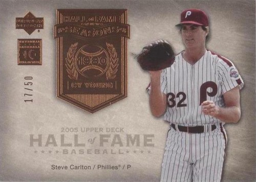 2005 Upper Deck Hall of Fame - Steve Carlton #HFS-SC3