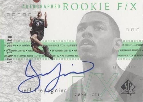 2001-02 SP Authentic - Jeff Trepagnier #123