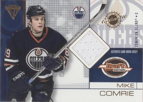 2001-02 Pacific Private Stock Titanium Draft Edition - Mike Comrie #39