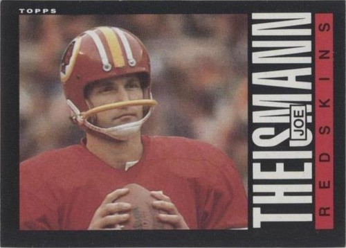 1985 Topps Joe Theismann #190