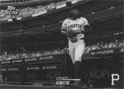 2024 Topps Black & White - Oneil Cruz #62