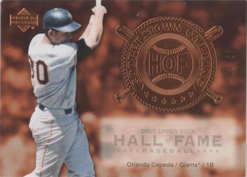 2005 Upper Deck Hall of Fame - Orlando Cepeda #CO-OC1