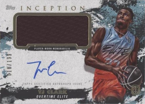 2021-22 Topps Inception OTE Overtime Elite - TJ Clark #IAPC-TC