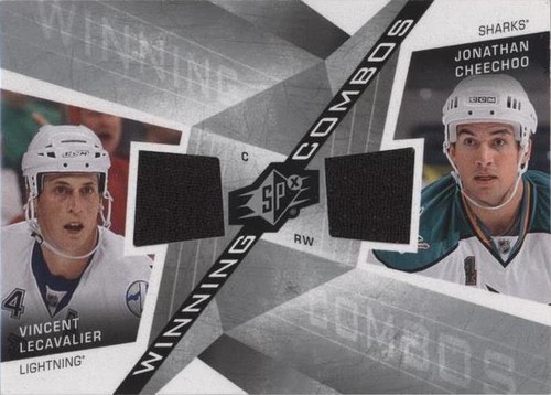 2008-09 SPx - Jonathan Cheechoo Vincent Lecavalier #WC-LC