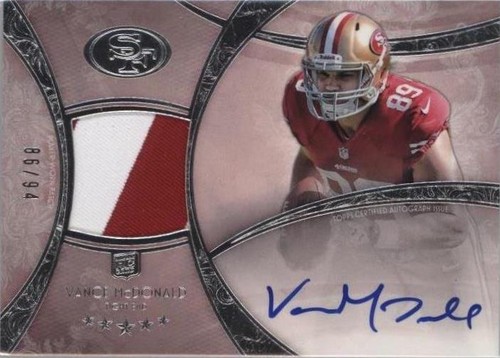 2013 Topps Five Star Vance McDonald #137