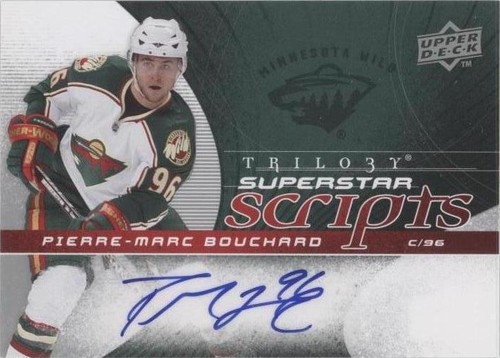 2008-09 Upper Deck Trilogy - Pierre-Marc Bouchard #SS-PM