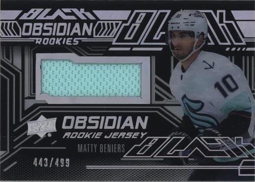 2022-23 SPx - Matty Beniers #ORJ-MB