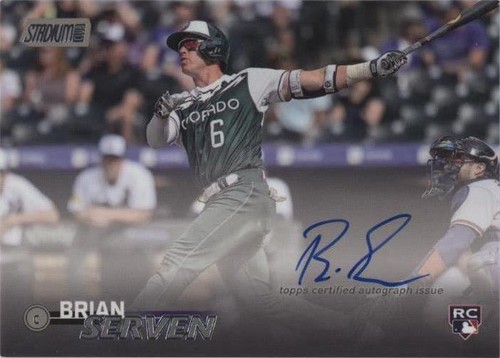 2023 Topps Stadium Club - Brian Serven #SCBA-BS