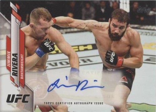 2020 Topps UFC - Jimmie Rivera #UFCA-JR