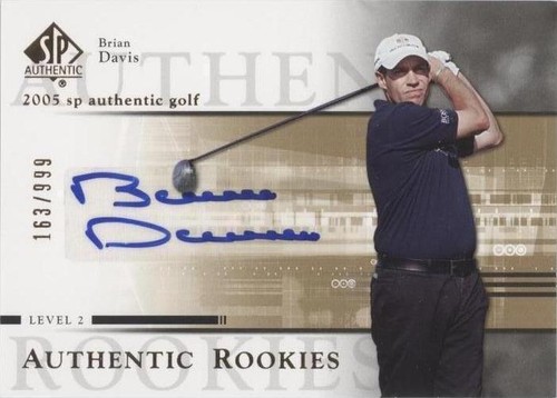 2005 SP Authentic - Brian Davis #91