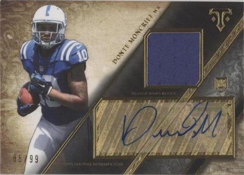 2014 Topps Triple Threads Donte Moncrief #TTRAR-28