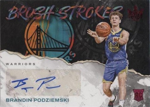 【RC】BRANDIN PODZIEMSKI auto 20シリ 2023-24 Court Kings BRANDIN PODZIEMSKI Rookie Auto Sapphire