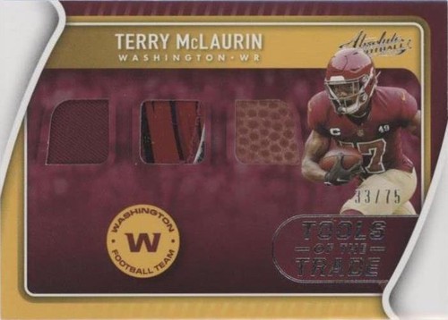 2021 Panini Absolute Terry McLaurin #TTT7