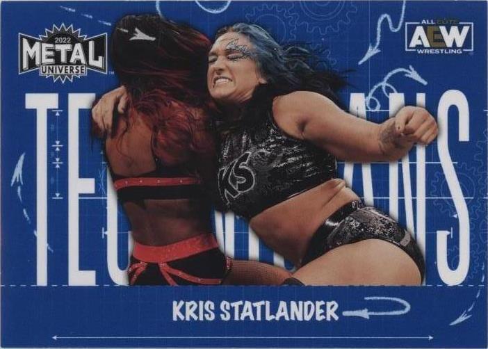 2022 Skybox Metal Universe AEW All Elite Wrestling - Kris Statlander #TN-22